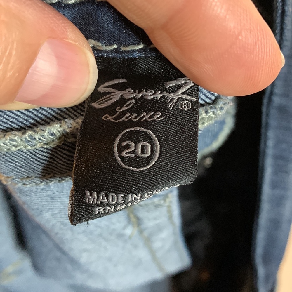 Seven7 Sz 20 x 30.5 Jeans - Picture 9 of 12